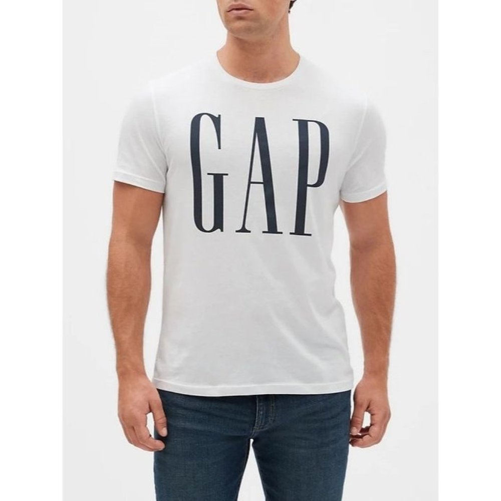 Gap Logo T-Shirt Men's White NWT